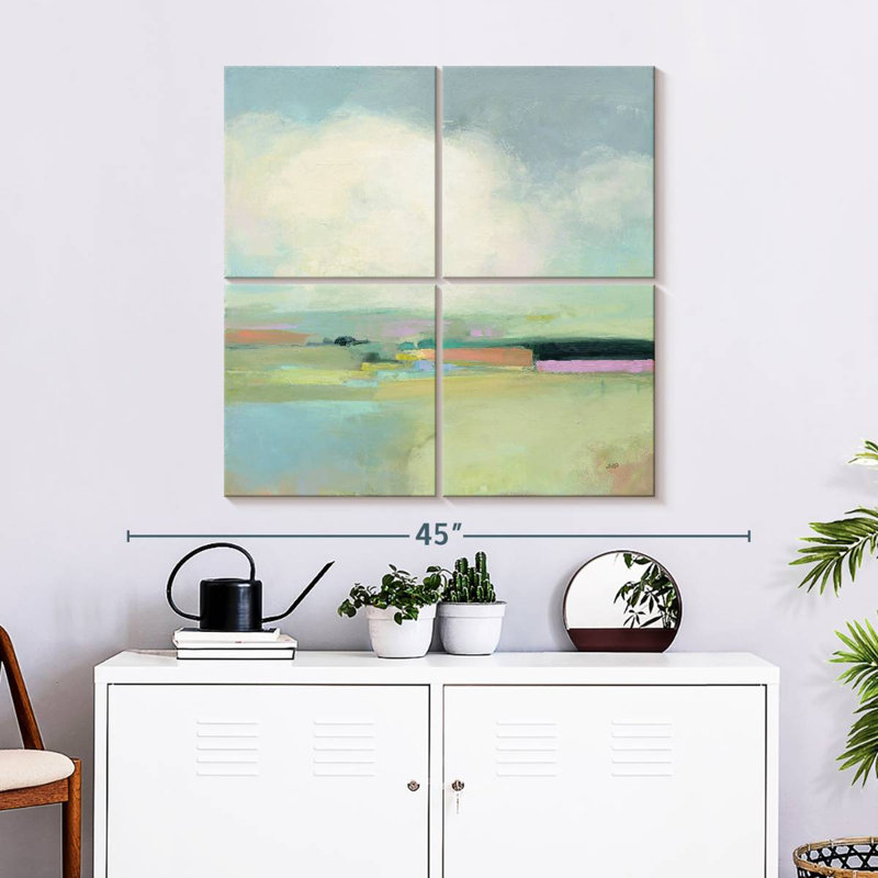 Avery, horizon coloré I, H 32 po x l 32 po