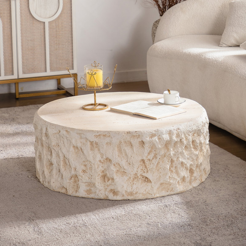 Table basse ronde Mgo Mid-Century
