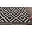 Tapis en laine à motif géométrique pour le salon, la chambre à coucher, la salle à manger et la cuisine Decca, beige / brun-877914367