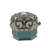 Jeweled Octagonal Shape Ring Trinket Box with Austrian Crystals