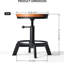 Tabouret pivotant en bois massif Erandekar