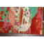 Tapis art déco vert 10 x 14