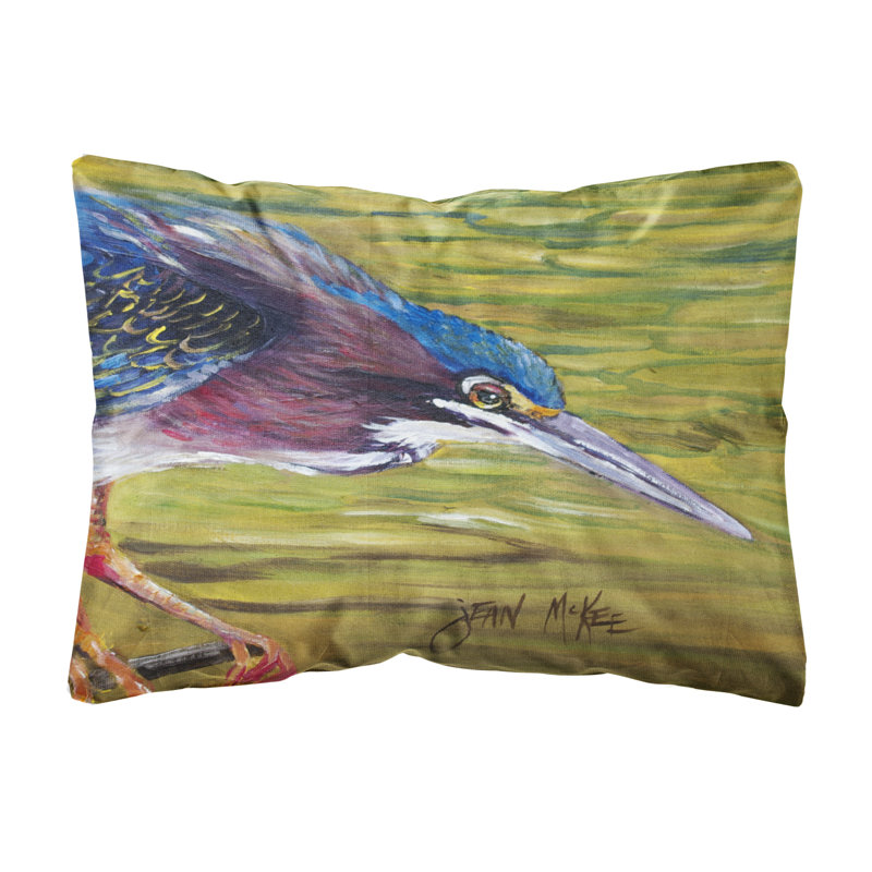 Coussin décoratif intérieur / extérieur Green Heron