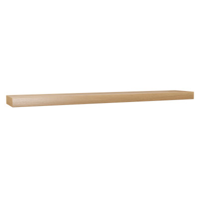 Plain Sliced Oak Floating Shelf