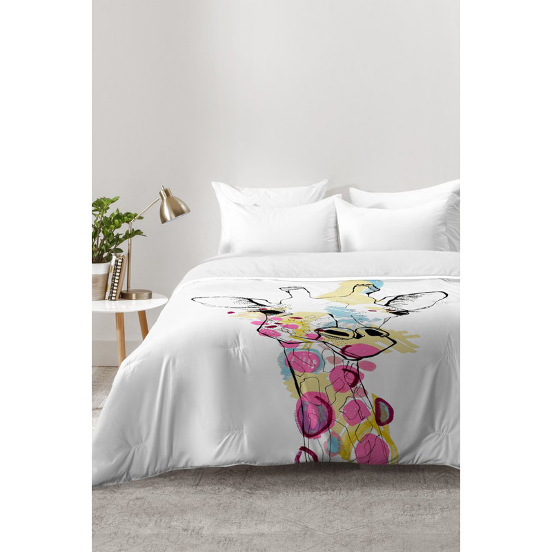 Casey Rogers Modern & Contemporary Polyester Comforter, Full/Queen Comforter + 2 Standard Shams