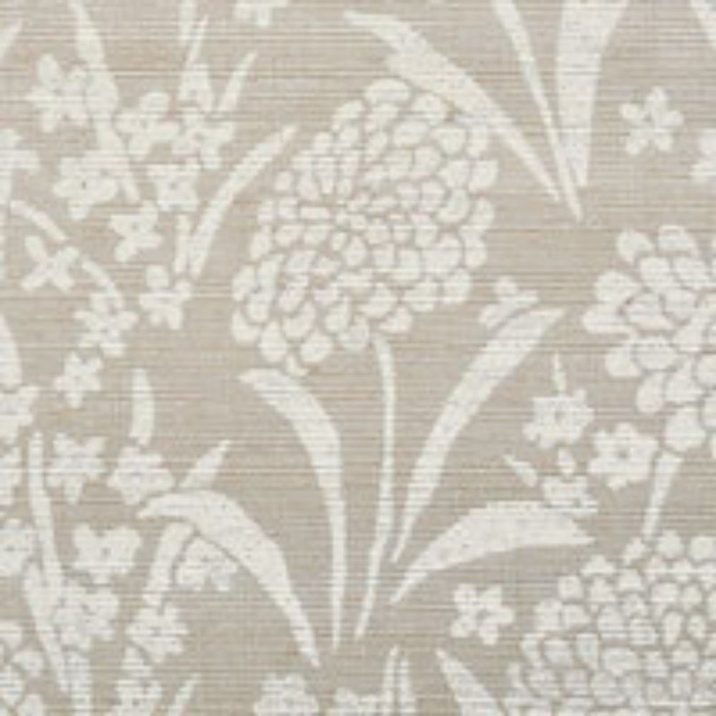 Chrysanthemum Hemp Shimmer Wallpaper