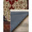 Guria Beige/Brown/Burgundy Oriental Vintage Look Machine Printed Cotton Chenille Area Rug-1914337796