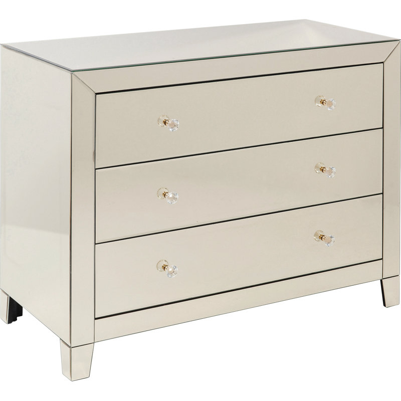 Dresser Luxury Champagne 3 Drawers