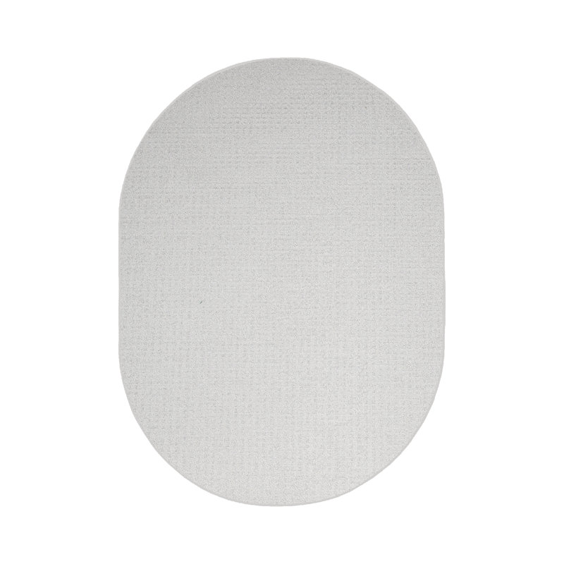 Tapis ivoire Furnish My Place, Ovale 6 pi x 8 pi