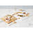 Square Pine Charcuterie Board, Small