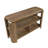Sofa Console Table with Storage Open Shelves