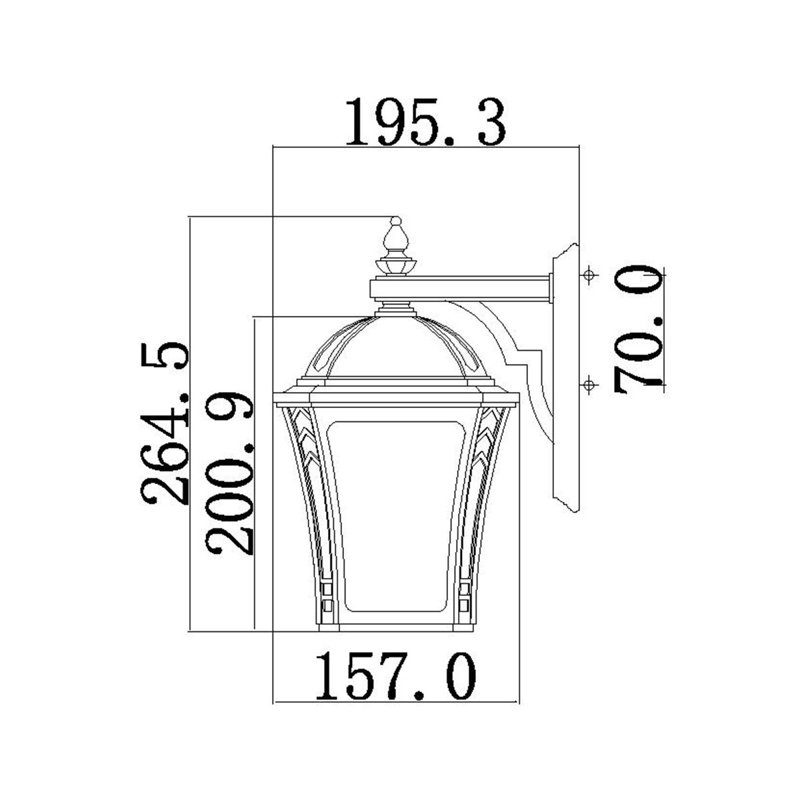 Ealy Outdoor Wall Lantern