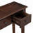 Retro Console Table with 4 Drawers and Open Shelf, perfect for Entryways, Living Rooms-1778714774