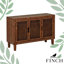 Console de rangement moderne 3 portes Finch Sawyer