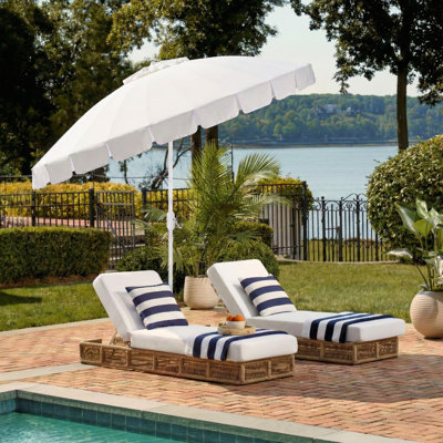 Parasol à manivelle 9 pi Panza