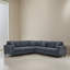 Canapé d'angle rembourré en L 108,62 po pour salon-1947157062