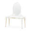 La Marisia Vanity & Mirror Set - Creamy Pearl