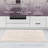 Lavish Home 2PC Bathroom Rugs - 2575 GSM Reversible Cotton Bathroom Mat Set-Machine Washable Bath Mats for Bathroom, Kitchen, Laundry Room (Ivory)-454925388