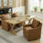 Rolling Dining Chair With Wheels-123044198