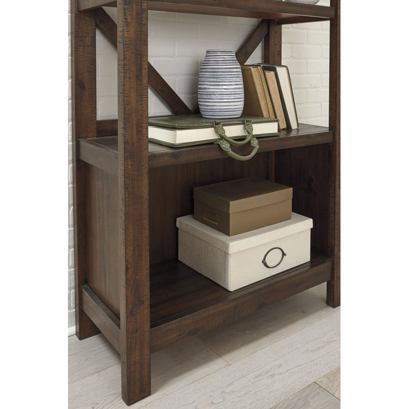 Bibliothèque Baldridge, Brun, (4 tablettes) H 78 po x l 37,5 po x P 16 po