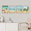 Palmier tropical 4 pièces Ocean Beach-97782608-97782613