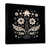 Toile avec cadre flottant noir