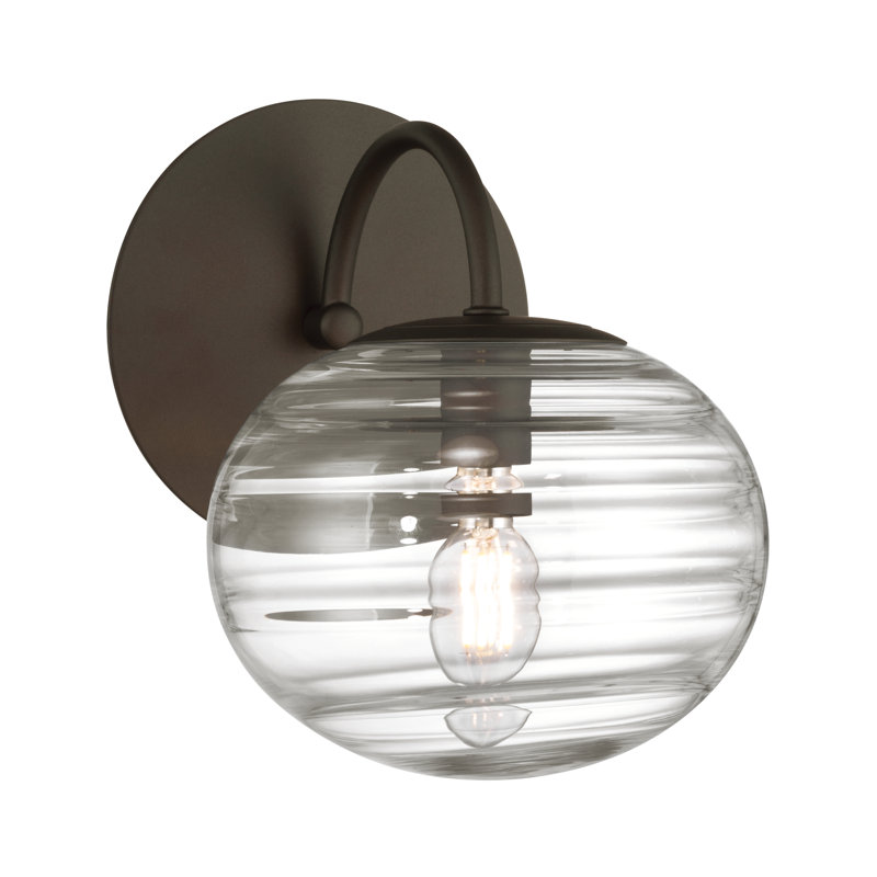 Lenora 8.25" High 1-Light Bath Sconce