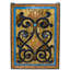 Victorian Mandolin Stained Glass Window