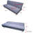 Gyuri 76'' Velvet Convertible Sofa-888580520