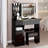 Fashion Vanity Desk, Brightness Adjust LED Mirror, High Capacity Storage, Suitable for Large Space-888441412