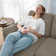 79.5" Wide Reversible Modular Sofa & Chaise with Ottoman