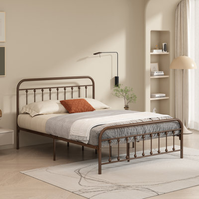 Hidalgo Metal Platform Bed