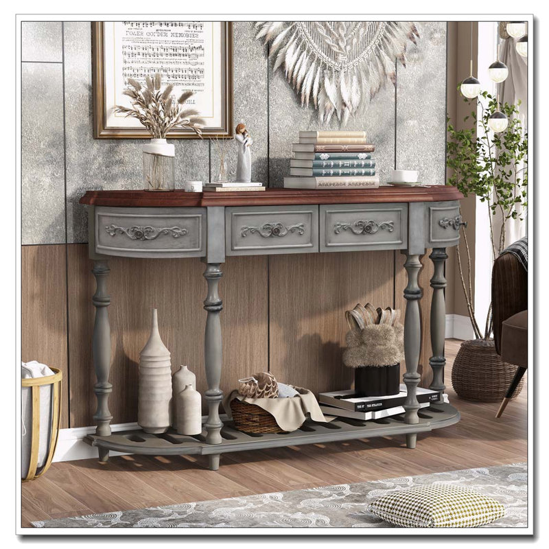 Console 52 po moderne et contemporaine, Gris ancien