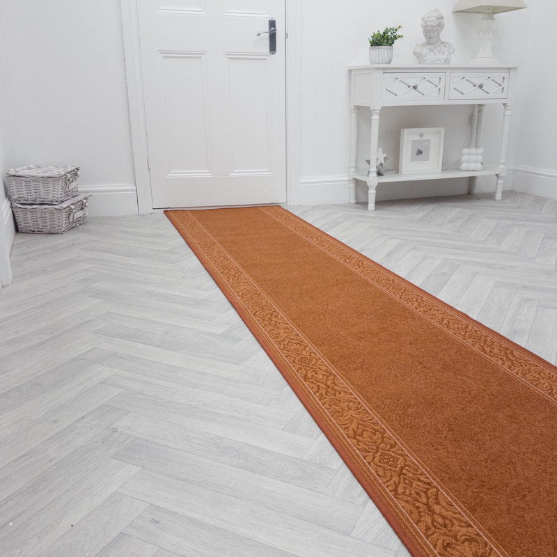 Runner Vintage Look Looped / Hooked Area Rug, Runner 66 x 420 cm