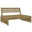 Alpen Home 4 Piece Garden Lounge Set Impregnated Wood Pine