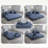 Metal-Frame Modular Sofa