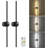 Rechargeable Battery Operated Wall Sconce Set Of Two, Wireless LED Wall Lights With Remote Control, 360° Rotation, Dimmable, Modern Cordless Wall Lamp For Living Room And Bedroom