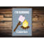 Plaque en aluminium «Funny Smores»-58278775