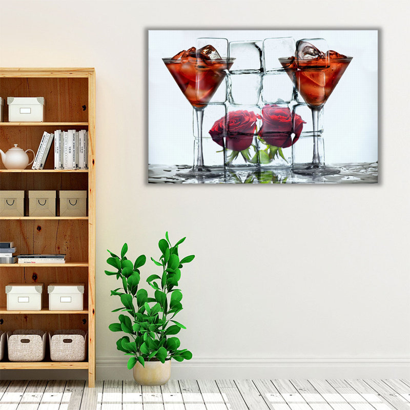 «On the Rocks 10», reproduction d'art sur toile, H 20 po x l 30 po