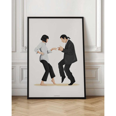 Reproduction de danse: art pop culture moderne (encadré, prêt à être suspendu)