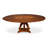 Austin Extendable Round Solid Wood Dining Table-108207502