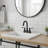 Modern Bathroom Sink Faucet with Pop Up Drain and 2 Handles-120650250