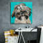 «Girly Shih Tzu» par Carolee Vitaletti, art mural sur toile-1720539869