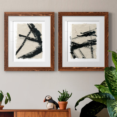 Lines Crossed I - Ensemble de 2 peintures