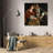 "Judith and Her Maidservant with the Head of Holofernes" by  Artemisia Gentileschi - Gallery Wrap Canvas Wall Art-1360380070