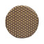 Brown/Tan Dot/Natural Rattan Frame