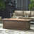Rectangular Outdoor MGO 50,000 BTU Propane Fire Pit With Realistic Wood Pattern For Stylish And Efficient Backyard Heating.-1156298465