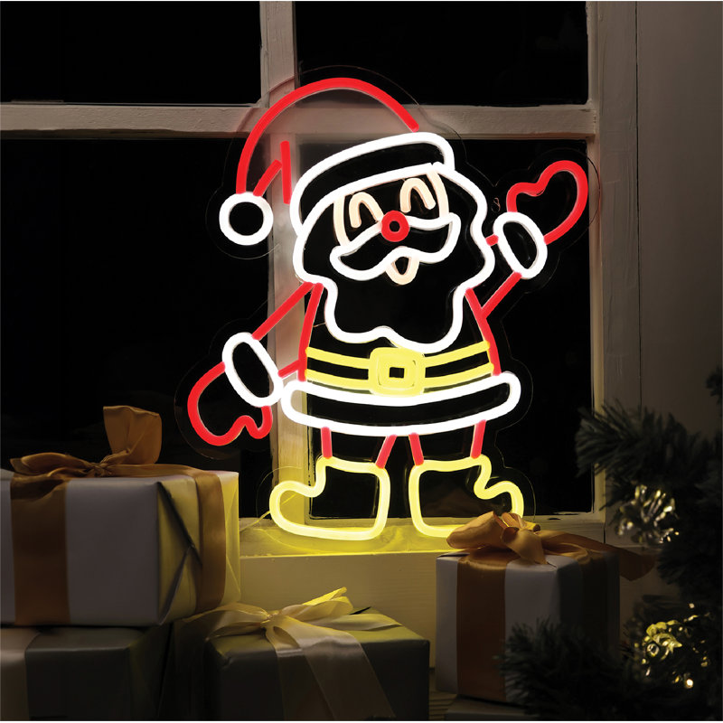 LED Lighted Window Décor