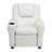 Forman LeatherSoft Contemporary Kids Recliner with Cup Holder and Headrest-274811419
