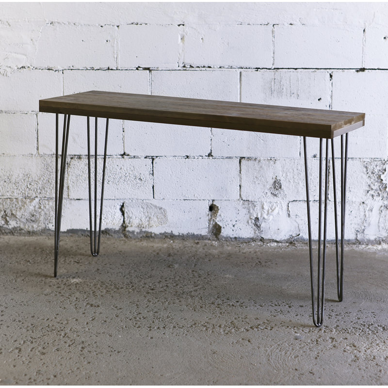 Console en bois massif 48 "